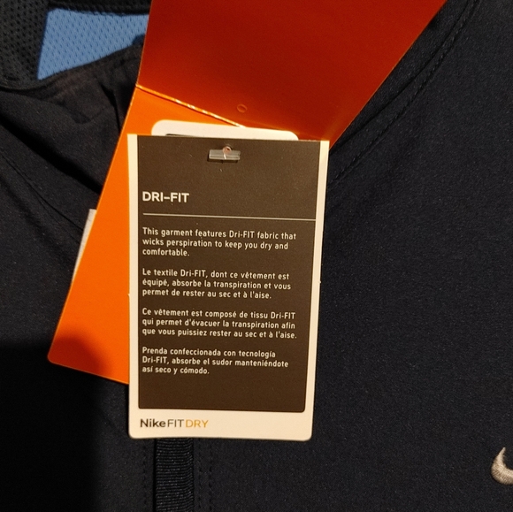 NWT! NIKE DRIFIT LIGHTWEIGHT JACKET GOLF & CASUAL WEAR VINTAGE! MENS LARGE - Picture 2 of 6